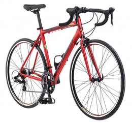 Schwinn Road Bike Schwinn Volare 1400 Road Bike, 700c / 28 inch wheel size, red, Fitness Bicycle, 53cm / Medium Frame Size