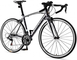 Smisoeq Bike Smisoeq 16-speed road bike, lightweight aluminum men road bike, 700 * 25C wheel, high strength, speed and stability when riding, off-road or off-road highway travel adapted