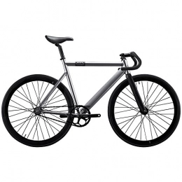 State Bicycle  State Bicycle 6061 Black Label Fixed Gear Bike - Silver, 62 cm