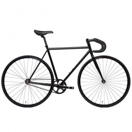 State Bicycle Co  State Bicycle Co. Unisex's The Matte Black Fixed Gear / Single Speed Bike, 46cm Drop Bar, 46 cm