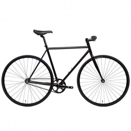 State Bicycle Co  State Bicycle Co. Unisex's The Matte Black Fixed Gear / Single Speed Bike, 46cm Riser Bar, 46 cm