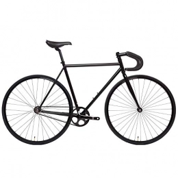 State Bicycle Co Road Bike State Bicycle Co. Unisex's The Matte Black Fixed Gear / Single Speed Bike, 49cm Drop Bar, 49 cm