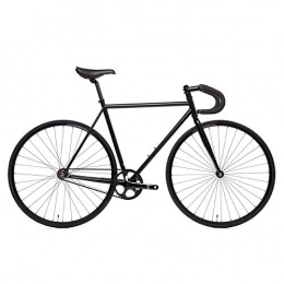 State Bicycle Co  State Bicycle Co. Unisex's The Matte Black Fixed Gear / Single Speed Bike, 59cm Drop Bar, 59 cm