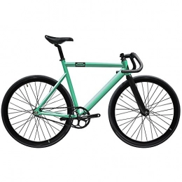 State Bicycle  State Bicycle Unisex's 6061 Black Label Fixed Gear Bike-Sea Foam, 57 cm