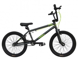 Tiger UCX4 20" Wheel Freestyle BMX Bike Grey & Lime