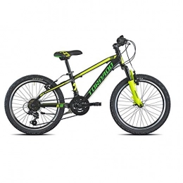 TORPADO  TORPADO Bike MTB Junior Tiger 20 Inch 2x6v Black / Yellow (Child)