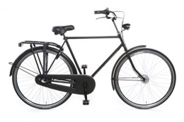 Tulipbikes Road Bike Tulipbikes, classic Dutch bike "Tulip 3", matt black, 7 speed Shimano, framesize 57cm