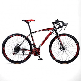 TXX Bike TXX 21-Speed Solid Tires and Lightweight Adult Cycling, Male and Female Students Bike Road, Live Flying Speed Bend The Car Dead Fly Racing SUV / Red / 21 Speed