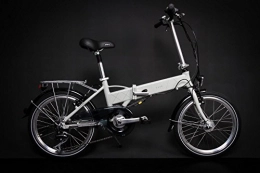 Unknown Bike Unknown 20-Inch Aluminium Vaun Egon E Bike Folding Folding Electric Bicycle Pedelec Shimano 6gears Gray