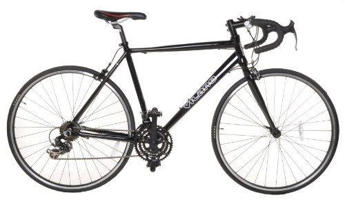 Vilano Road Bike Vilano Aluminum Road Bike 21 Speed Shimano, Black, 58cm Large