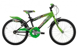 Cicli Cinzia Bike Vlo Enfant MTB Flipper en acier 20pouces noir / vert