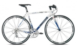 WHISTLE Road Bike Whistle Modoc Flat Bar Mens Road Bike - Blue / White, 51-cm