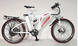 HalloMotor Road Bike White Frame 48V 1500W Super X8 Ebike With 48V 24AH Japan PANA Li-ion Battery 26 Inch Electric Bicycle