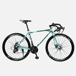 WND Road Bike Fixed Gear Bicycle Speed Shift Bend Bicycle Male And Female Students Adult,Bianchi Black,40 knife 21 speed