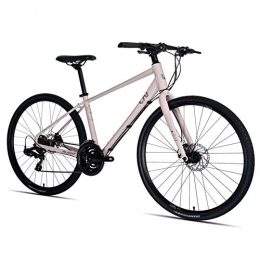 No/Brand Road Bike Women Road Bike, 21 Speed Lightweight Aluminium Road Bike, Road Bicycle with Mechanical Disc Brakes, Perfect for Road Or Dirt Trail Touring, Black, XS Suitable for men and women, cycling and hiking