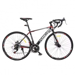 WYN Road Bike WYN Aluminum Alloy Road Bicycle 14 Speed for Adult, black red