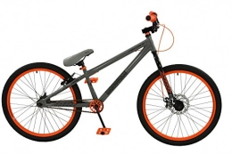 Zombie Road Bike Zombie Boy Airbourne Bike, Grey / Orange, Size 24