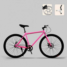ZTYD Bike ZTYD Road Bicycle, 26 Inch Bikes, Double Disc Brake, High Carbon Steel Frame, Road Bicycle Racing, Men's And Women Adult, A