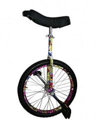 1080 Unicycles 1080 20" Unicycle - Crazy Skull Design Pink / Purple