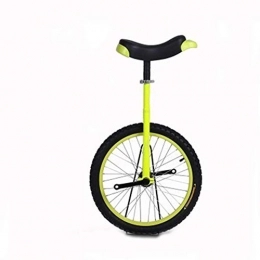 JUIANG Unicycles 14 Inch Wheel Unicycle Made Of Environmentally Friendly Materials - With Non-slip Pedal Exercise Bike Bicycle - Using Spiral Knurling Technology Wheel Trainer Unicycle - Suitable For Children yellow