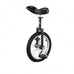  Unicycles 16" 18" 20" 24" Unicycle Cycling Scooter Circus Bike Youth Adult Balance Exercise Single Wheel Bicycle Aluminum Wheel (Black, 24inch)