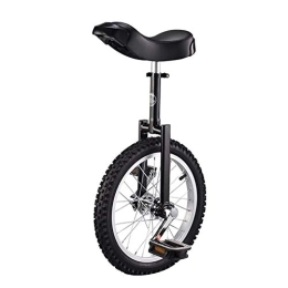  Bike 16-Inch Wheel Unicycle With Comfortable Saddle Seat, For Balance Exercise Training Road Street Bike Cycling, Load-Bearing 150Kg / 330Lbs (Color : Yellow) Durable