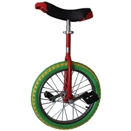  Unicycles 16'' Wheel Unicycles for Big Kids 11 / 12 / 13 / 15 Years Old, 18'' One Wheel Bike for Small Adults / Teens with Leakproof Butyl Tire, Best (Color : Red, Size : 18''wheel)