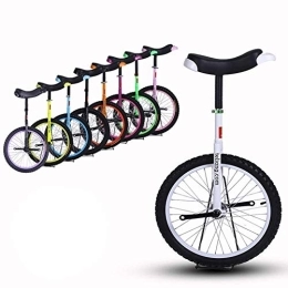  Unicycles 18 Inch Wheel Unicycle For Kids & Adults, Anti-Skid Alloy Rim Fitness Exercise Pedal Bike With Adjustable Seat, 8 Colors Optional Durable