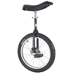  Bike 20'' / 24'' Wheel Adults Unicycles Heavy Duty / Tall People(up to 150kg), 16'' / 18'' Big Kids Self Balancing Bike Bicycle Easy to Assemble (Color : Black, Size : 20inch wheel)