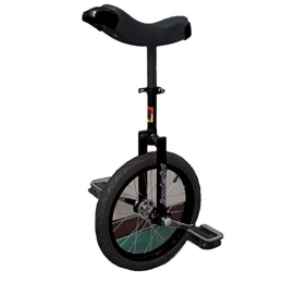 Lhh Unicycles 20 / 24inch Adults Trainer Unicycle (180-200cm), for Outdoor Sports, Heavy Duty Frame Balance Bike, with Mountain Tire & Alloy Rim, Over 200 Lbs (Size : 24inch wheel)