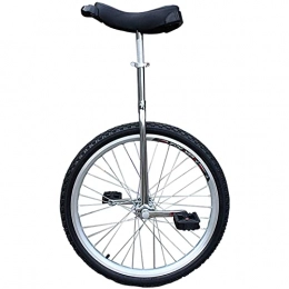  Unicycles 20" Chrome Fork Unicycle For Adult / Big Kids, Monocycle One Wheel Bicycle, Best Birthday Gift Durable