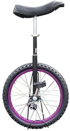  Unicycles 20-inch Adult Unicycle Single-Wheel Bicycle with Alloy Wheels Suitable for Unisex Adult / Older Child / Mum / Daddy Height 1.65m-1.8m Load 150kg