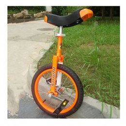 AHAI YU Bike 24" Wheel Unisex Unicycle For Short / Medium / Tall Adults, Teens, Juggling Cycling Bike With Alloy Rim, Balancing Exercise Outdoor Sports (Color : ORANGE, Size : 24IN WHEEL)