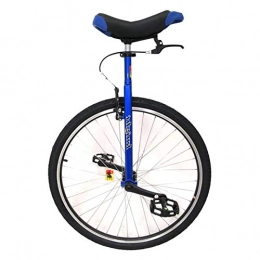 AHAI YU Unicycles 28" Big Kids / Teens Wheel Unicycle - Blue, Adjustable Height Unicycle for Unisex Adults / Men / Women, Heavy Duty Steel Frame, Load 150kg / 330Lbs (Color : BLUE, Size : 28IN WHEEL)