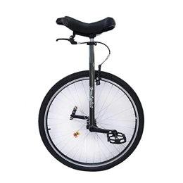  Unicycles 28" Wheel Adults Unicycle With Brakes, Extra Large Heavy Duty Men Teens Boys Balance Bike, For Tall People Height 160-195Cm (63"-77"), Load 150Kg / 330Lbs (Color : White) Durable