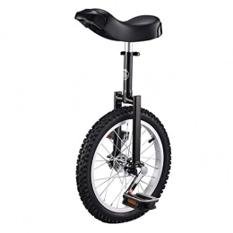 AHAI YU Bike Adults Big Kids 24 / 20 Inch Unicycle, 18 / 16 Inch Unicycles for Boys Girls Child(8 / 9 / 12 / 15 Years), Outdoor Sports Balance Cycling (Color : BLACK, Size : 24 INCH)