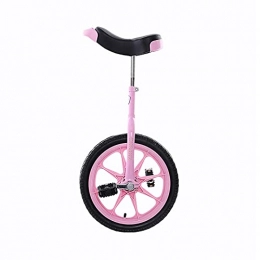 aedouqhr Unicycles aedouqhr 16 inch Big Kid Unicycle Bike, Abs Rim*Skid Proof Mountain Tire Balancing, for Outdoor Sports Fitness Exercise, Pink