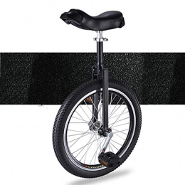 aedouqhr Unicycles aedouqhr Adults Beginner Kids, 16 / 18 / 20 Inch Butyl Tire Wheel, Balance Cycling with Alloy Rim, Outdoor Sports Fitness (Color : Black, Size : 16inch)