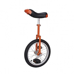 aedouqhr Unicycles aedouqhr Adults Kids Unicycle Bike, 16Inch / 18Inch / 20Inch Skid Proof Wheel, Club Beginner Balance Cycling with Unicycle Stand, for Height from 120-175Cm, Load 150Kg / 330Lbs, 16In(40.5Cm)