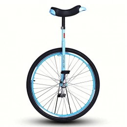aedouqhr Unicycles aedouqhr Blue 28inch Unicycle for Adults Big One Wheel Unicycle for Unisex Adult / Big Kids / Mom / Dad / Tall People Height From 160-195cm (63"-77"), 330 Pounds (Color : Blue, Size : 28 inch)