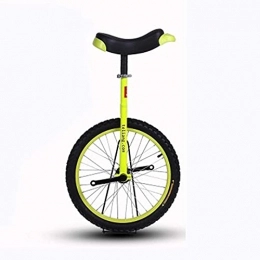 aedouqhr Unicycles aedouqhr Small 14" Tire Unicycle for Kids Boys Girls Gift, Beginner Children Exercise Fitness One Wheel Yellow Bike, Leakproof Butyl Tire Wheel, Load 150Kg / 330Lbs