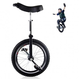 aedouqhr Unicycles aedouqhr Unicycle 24inch Wheel Outdoor Unicycle, Adults / Beginner(Height Above 1.8m / 5.9ft), Heavy Duty Colored Balance, Fun / Exercise (Color : Black)