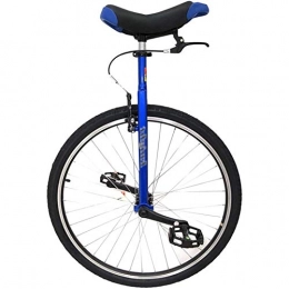 aedouqhr Unicycles aedouqhr Unicycle Adults / Professionals Big 28inch, Men / Teenagers / Beginners One Wheel Uni-Cycle, Steel Frame, Load 150kg / 330lbs (Color : Blue)