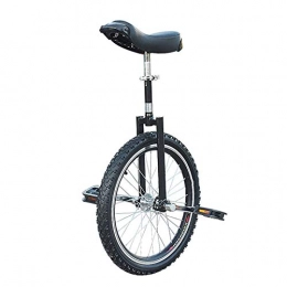 aedouqhr Bike aedouqhr Unicycle Kids / Child / Boys (8 / 10 / 12 / 14 / 18 Years Old) Unicycle, Adults / Super-Tall 24inch Wheel Sports Balance Cycling, with Skidproof Tire, (Color : Black, Size : 20inch)