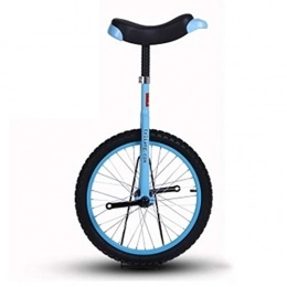 AHAI YU Unicycles AHAI YU Beginner 14" Unicycle for Granddaughter's Birthday Present, Suitable Users Height: 110cm-120cm (43in - 47in), with Comfortable Seat (Color : BLUE, Size : 14INCH WHEEL)