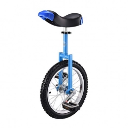 AHAI YU Bike AHAI YU Competition Unicycle Balance Sturdy 20 Inch Unicycles For Beginner / Teenagers, With Leakproof Butyl Tire Wheel Cycling Outdoor Sports Fitness Exercise Health (Color : BLUE)