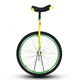 AHAI YU Unicycles AHAI YU Heavy Duty Big Kid Unicycle Bike, 28 Inch Yellow Large Unisex Adult Tall People, for Height People 160-195cm (63"-77"), for Outdoor Sports