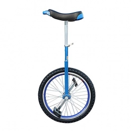 AHAI YU Unicycles AHAI YU Kids / Child / Boys (8 / 10 / 12 / 14 / 18 Years Old) Unicycle, Adults / Super-Tall 24inch Wheel Sports Balance Cycling, with Skidproof Tire, (Color : BLUE, Size : 18INCH)