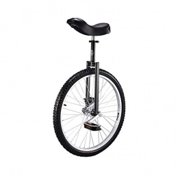 AHAI YU Unicycles AHAI YU Unicycle, Adjustable Bike, Skidproof Tire Cycle Balance Use, for Beginner Kids Adult Exercise Fun Fitness (Color : BLACK)