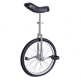 AW Unicycles AW 20" Inch Wheel Unicycle Leakproof Butyl Tire Wheel Cycling Outdoor Sports Fitness Exercise Health Silver